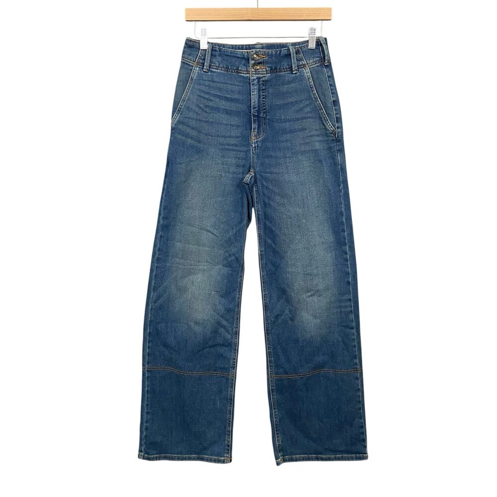 Anthropologie Pilcro High Rise Wide Leg Jeans Size 27